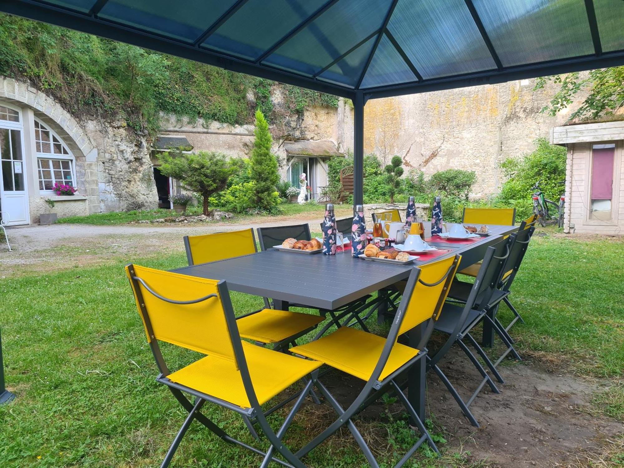 Chambres D'Hotes Troglodytes Le Clos De L'Hermitage Amboise Oda fotoğraf