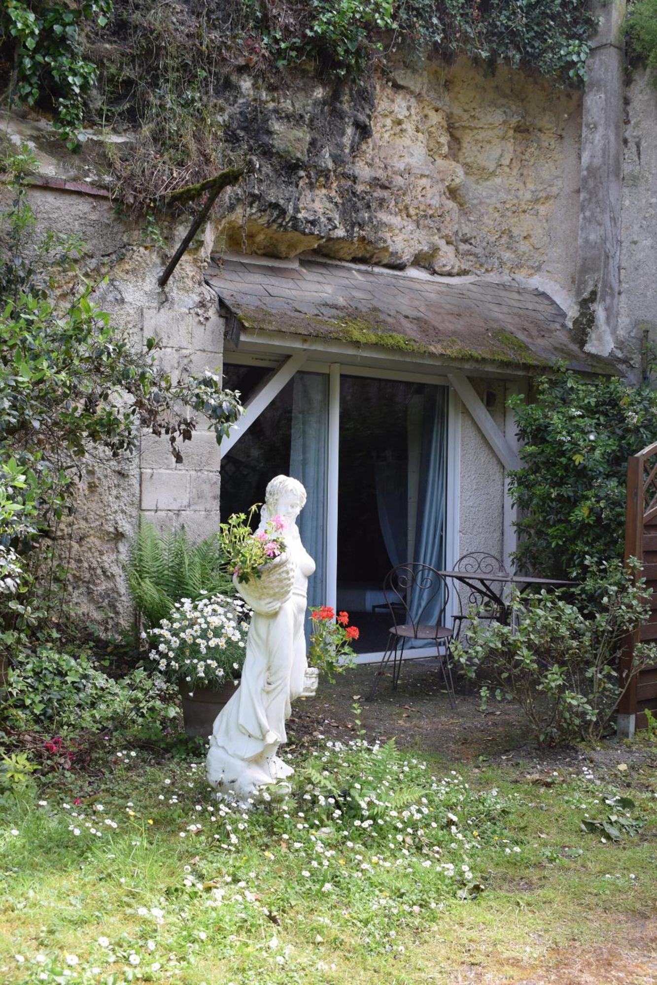 Chambres D'Hotes Troglodytes Le Clos De L'Hermitage Amboise Oda fotoğraf